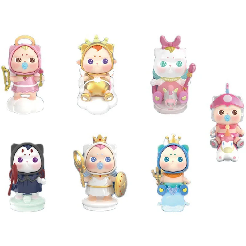 6Pcs/Set Genuine Cute Cat Will Series Blind Box HAPPY God Mysterious Box Trendy Doll Figure Blind Bag Toys
6Pcs/Set Genuine Cute Cat Will Series Blind Box HAPPY God Mysterious Box Trendy Doll Figure Blind Bag Toys
