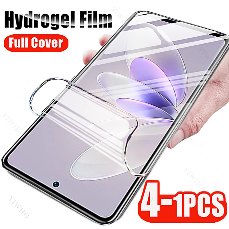 

4-1pcs for Vivo V27 V27e V25 V25e V23 V23e V21 V21e V21s V20 20201 SE Pro 4G 5G Screen Protectors Hydrogel Film for Vivo V 27Pro