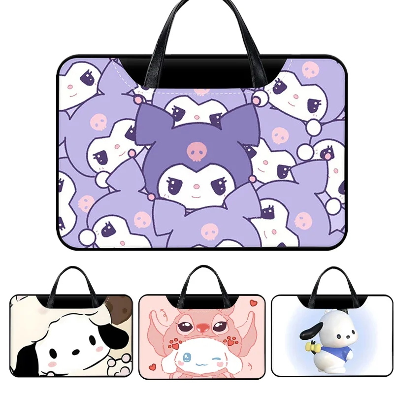Sanrio Cinnamoroll Kuromi Pachacco Kawaii Cartoon Computer Bag College Student Office Laptop Tote Girls Cute Anime Shoulder Bag
Sanrio Cinnamoroll Kuromi Pachacco Kawaii Cartoon Computer Bag College Student Office Laptop Tote Girls Cute Anime Shoulder Bag
