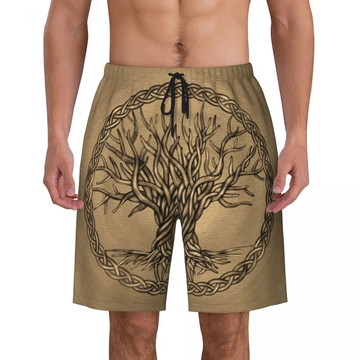 Tree Of Life Sepia Board Shorts Mens Fashion Beach Shorts Briefs Vikings Yggdrasil Quick Dry Swimming Trunks
Tree Of Life Sepia Board Shorts Mens Fashion Beach Shorts Briefs Vikings Yggdrasil Quick Dry Swimming Trunks