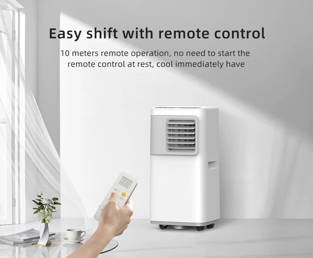 8000 BTU Portable Cooling Heating Mobile AC Hotel Room Air Conditioner for Household 8000 BTU Portable Cooling Heating Mobile AC Hotel Room Air Conditioner for Household