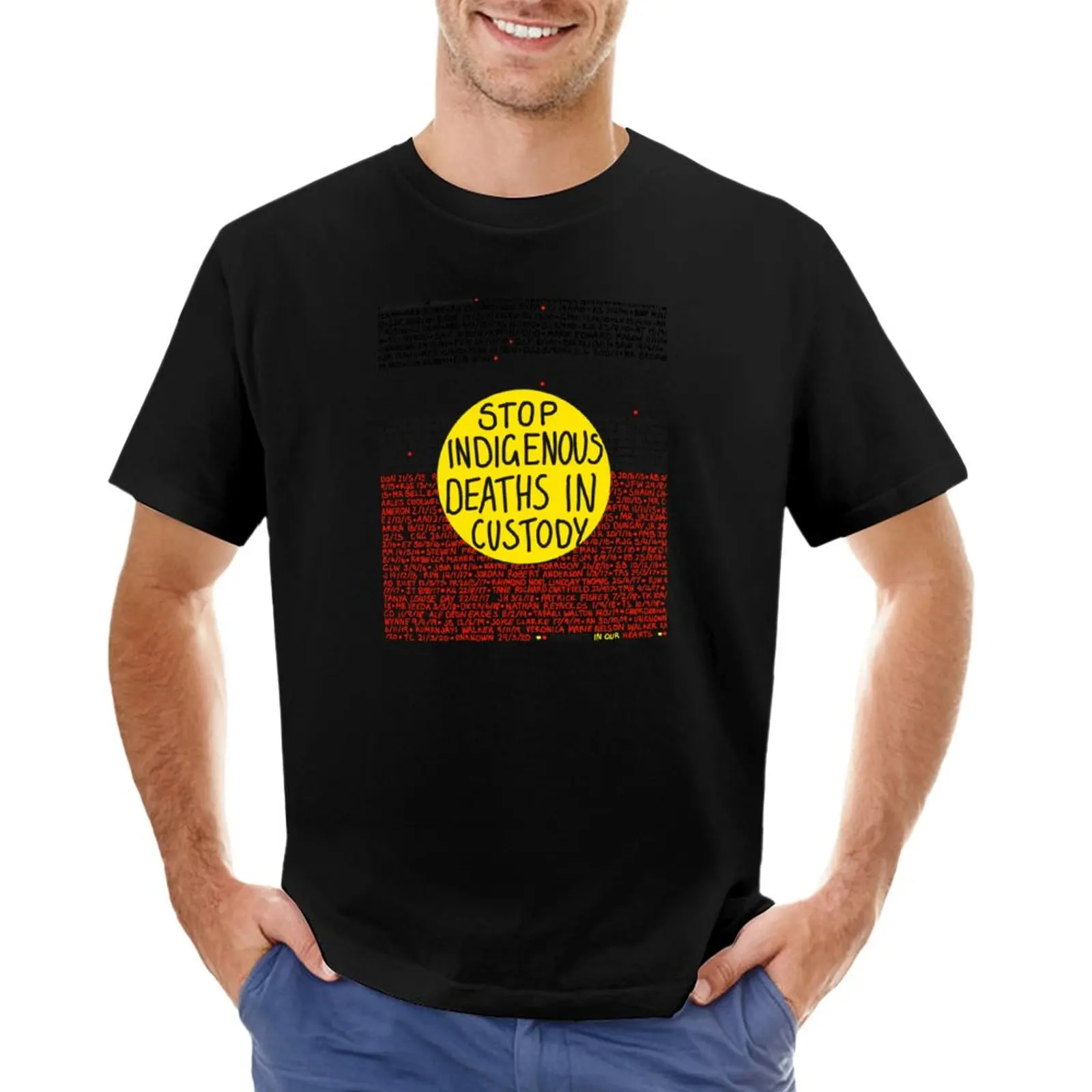 Stop Indigenous Deaths in Custody T-Shirt vintage clothes boys animal print shirt Aesthetic clothing tshirts for men
Stop Indigenous Deaths in Custody T-Shirt vintage clothes boys animal print shirt Aesthetic clothing tshirts for men