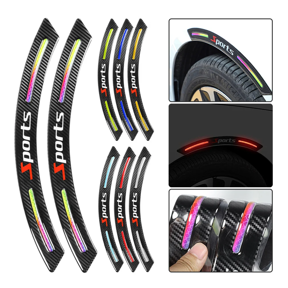 2023 NEW Car Wheel Arch Trim Reflective Anti-collision Strip Fender Flare Edge Trim Protector Carbon Fiber Wheel Eyebrow Tools
2023 NEW Car Wheel Arch Trim Reflective Anti-collision Strip Fender Flare Edge Trim Protector Carbon Fiber Wheel Eyebrow Tools