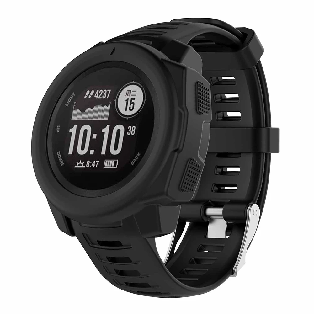 2024 New For Garmin Instinct Smart Watch Bracelet Protector Case Silicone Skin Protective Cover Shatterproof Shell Cases
2024 New For Garmin Instinct Smart Watch Bracelet Protector Case Silicone Skin Protective Cover Shatterproof Shell Cases