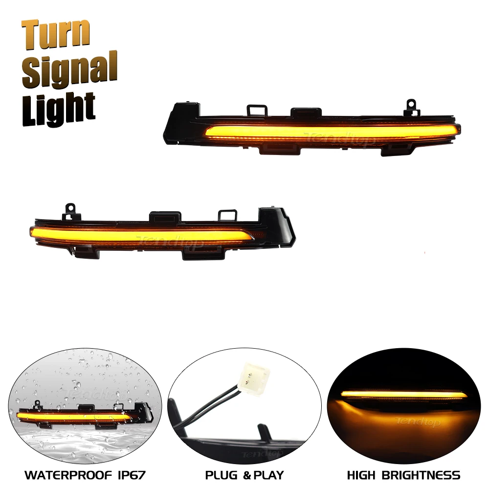 Зеркало заднего вида с указателем поворота, 2 шт. 
Зеркало заднего вида с указателем поворота, 2 шт.