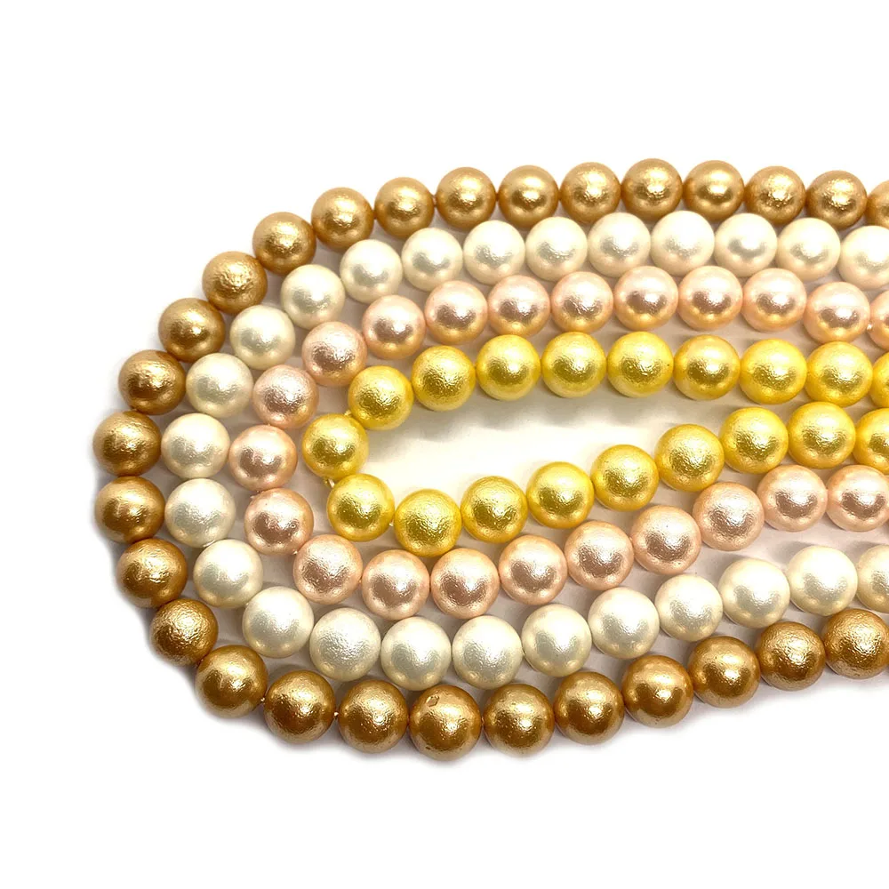 Classic Natural Shell Frosted Beads Loose Beads Charm Women Jewelry DIY Necklace Bracelet Earrings Beautiful Accessories 15 Inch 
Classic Natural Shell Frosted Beads Loose Beads Charm Women Jewelry DIY Necklace Bracelet Earrings Beautiful Accessories 15 Inch