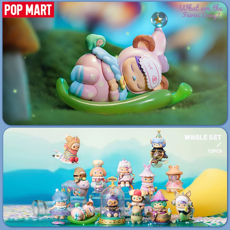 

POP MART Pucky What Are The Fairies Doing Series Mystery Box 1PC/12PC Action Figure Mystery Box Birthday Gift Kid Toy