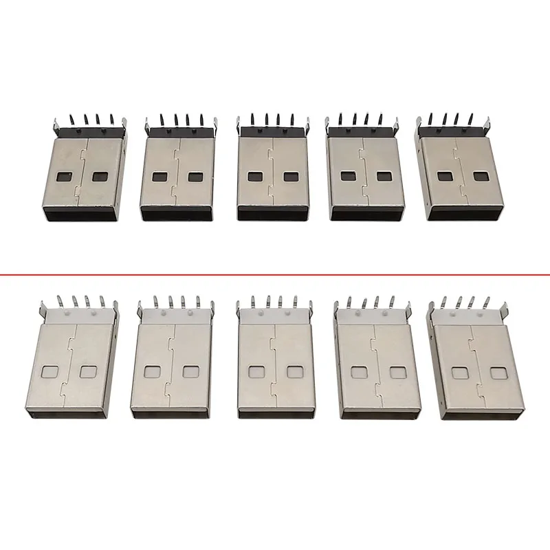10 шт. DIY USB 2.0 разъем тип A штекер 4 контакта 90 градусов адаптер гнездо ремонт порта USB A штекеры белый/черный интерфейс
10 шт. DIY USB 2.0 разъем тип A штекер 4 контакта 90 градусов адаптер гнездо ремонт порта USB A штекеры белый/черный интерфейс