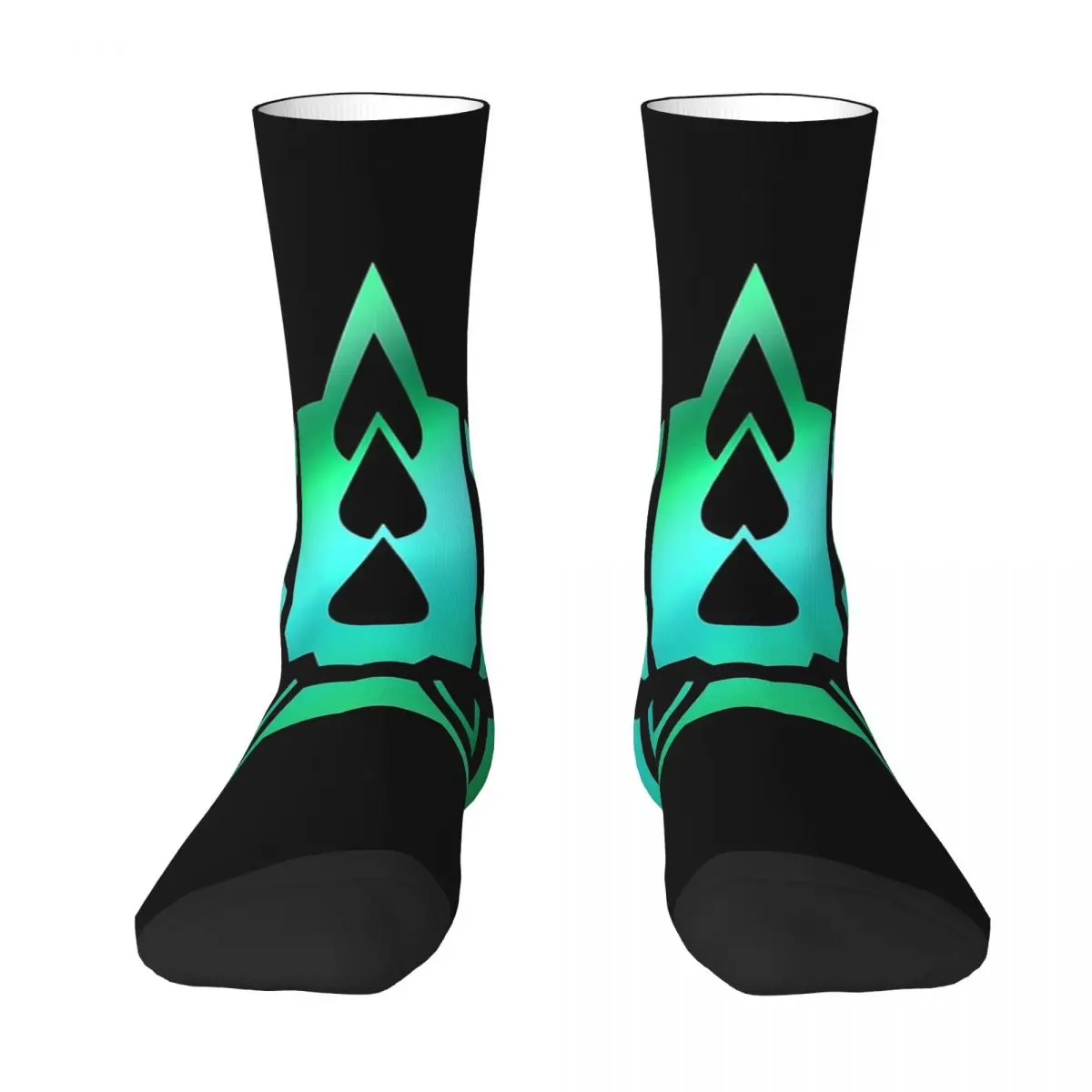 

Kamen Rider Ex Aid Lazer X Emblem Men Women Socks Cycling Novelty Spring Summer Autumn Winter Stockings Gift