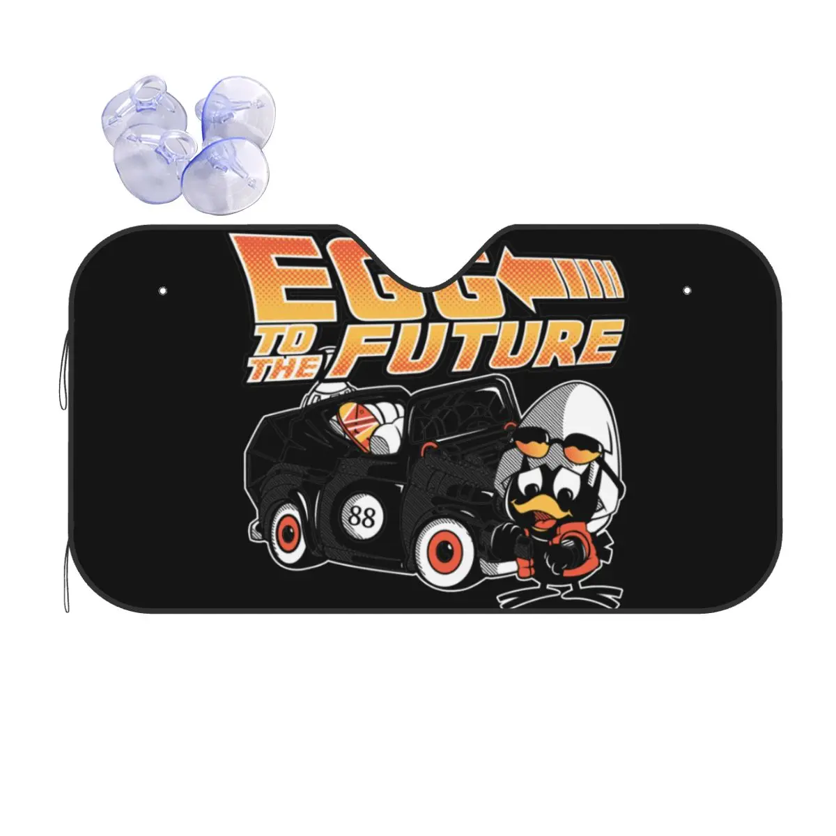 Egg To The Future Classic T-Shirt 13865514.6995 Novelty Sunshade Windscreen 76x140cm Aluminium Foil Sun Visor Sunscreen Curtain
Egg To The Future Classic T-Shirt 13865514.6995 Novelty Sunshade Windscreen 76x140cm Aluminium Foil Sun Visor Sunscreen Curtain