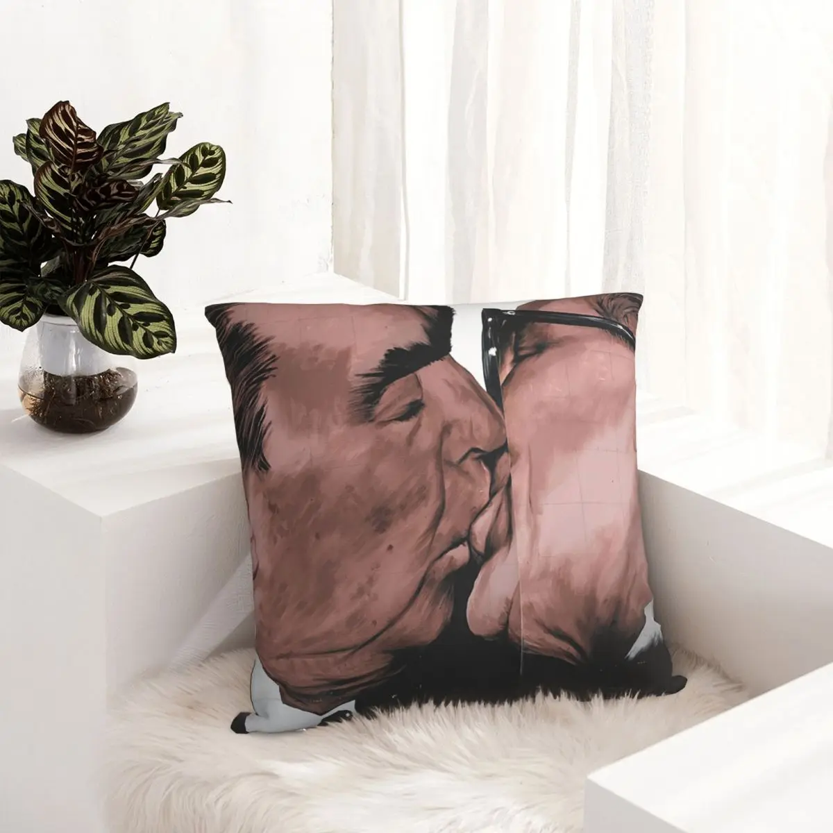 Fraternal Kiss,Birth And Death Of Government Funny pillowcase printed cushion cover sofa waist pillow pillow cover
Fraternal Kiss,Birth And Death Of Government Funny pillowcase printed cushion cover sofa waist pillow pillow cover