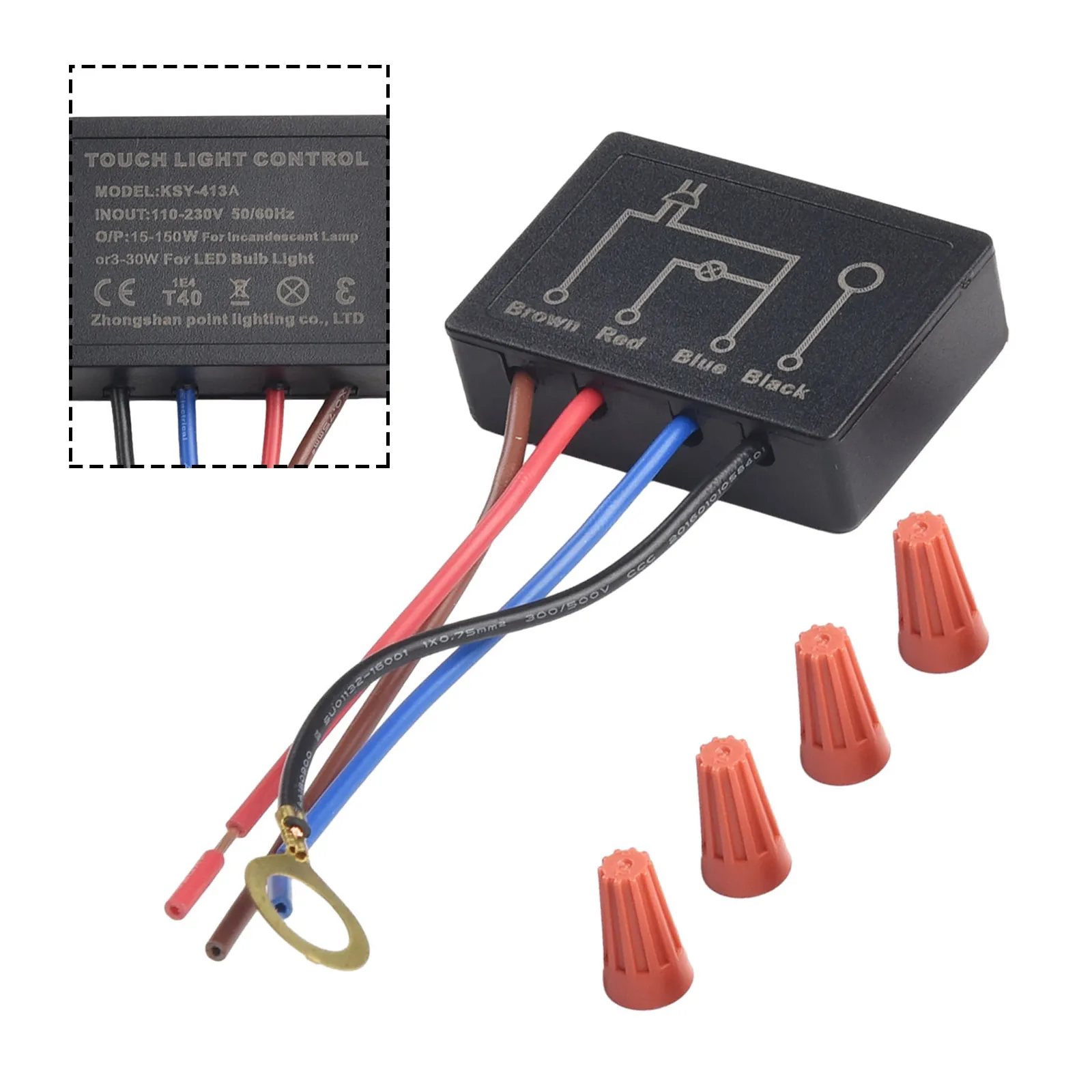 220V Touch Light Switches Table Lamps Dimmer Control Module Sensor Compatible With Incandescent Lamp LED Sconces
220V Touch Light Switches Table Lamps Dimmer Control Module Sensor Compatible With Incandescent Lamp LED Sconces