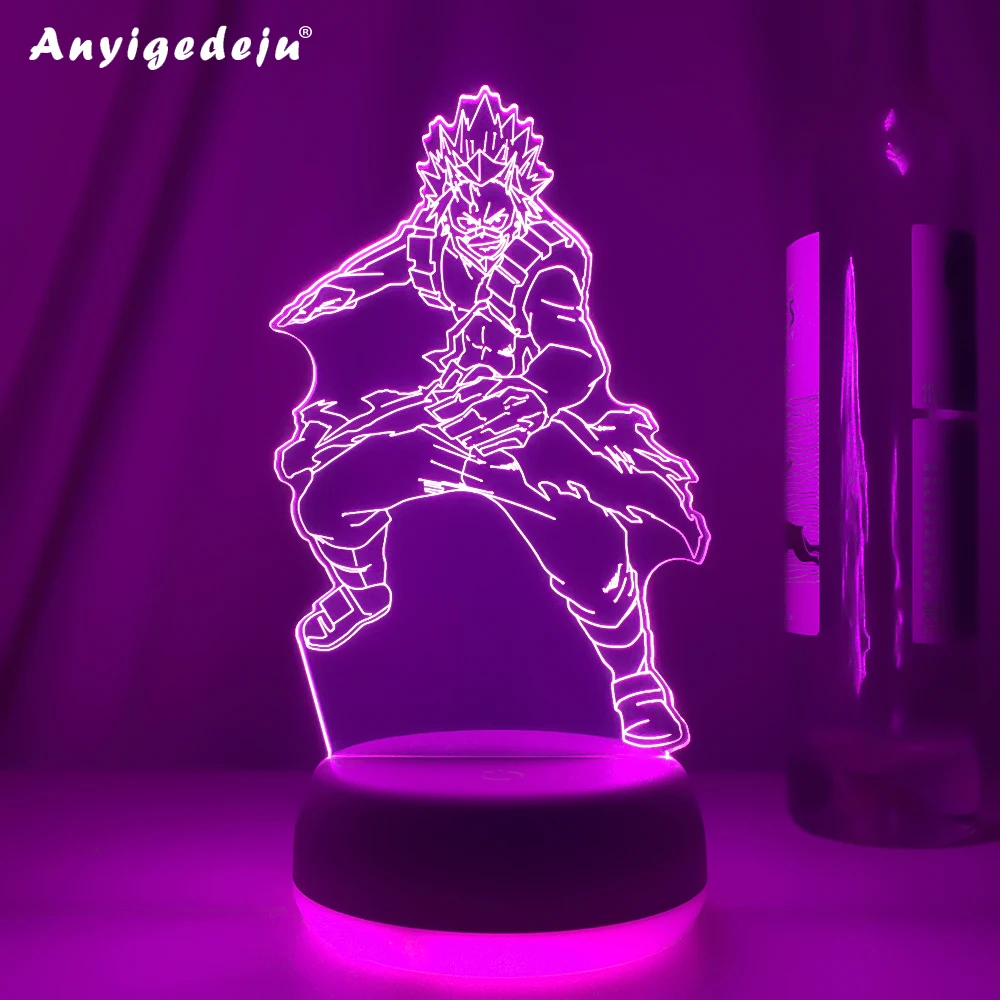 Аниме 3d лампа My Hero моя геройская Академия красный райот для спальни декоративный Ночник подарок на день рождения манга светодиодный ночсветильник Eijiro Kirishima
Аниме 3d лампа My Hero моя геройская Академия красный райот для спальни декоративный Ночник подарок на день рождения манга светодиодный ночсветильник Eijiro Kirishima