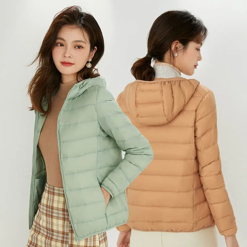 women's autumn and winter light down jacket 2023 new model Women's fashionable hooded slim duck down jacket Foldable down jacket
women's autumn and winter light down jacket 2023 new model Women's fashionable hooded slim duck down jacket Foldable down jacket