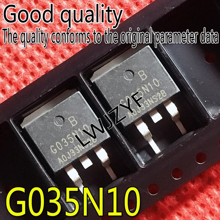 (10 шт.) Новинка HYG035N10NS2B TO-263-2 G035N10 N-Channel 180A 100V MOSFET Быстрая доставка
(10 шт.) Новинка HYG035N10NS2B TO-263-2 G035N10 N-Channel 180A 100V MOSFET Быстрая доставка