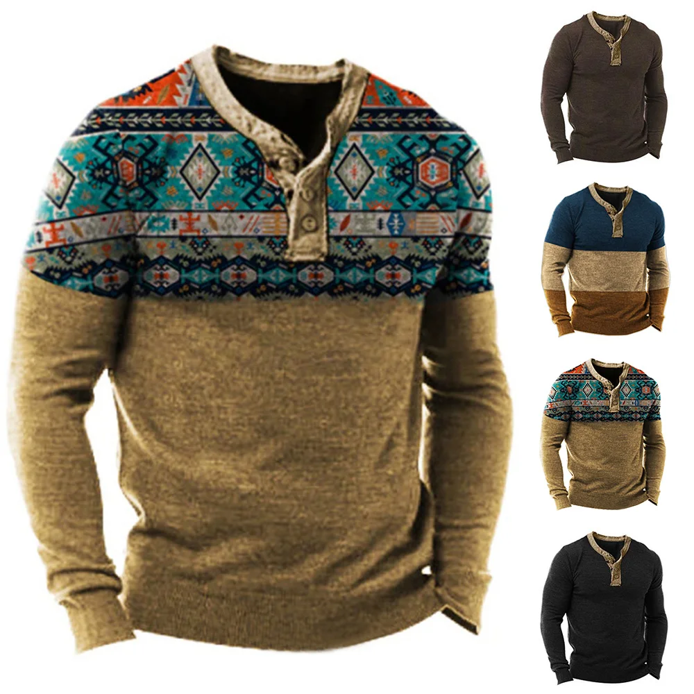 Fashion Mens Vintage Henley Buttoned Fleece Casual Pullover Fleece Sweatshirt Outdoor Long Sleeves Sweater T Shirt Tee Tops
Fashion Mens Vintage Henley Buttoned Fleece Casual Pullover Fleece Sweatshirt Outdoor Long Sleeves Sweater T Shirt Tee Tops