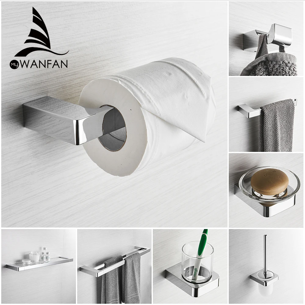 Metal Bathroom Series European Modern Towel Ring Toilet Paper Holder Cup Holder Robe Hook Bathroom Hardware FM-5700
Metal Bathroom Series European Modern Towel Ring Toilet Paper Holder Cup Holder Robe Hook Bathroom Hardware FM-5700