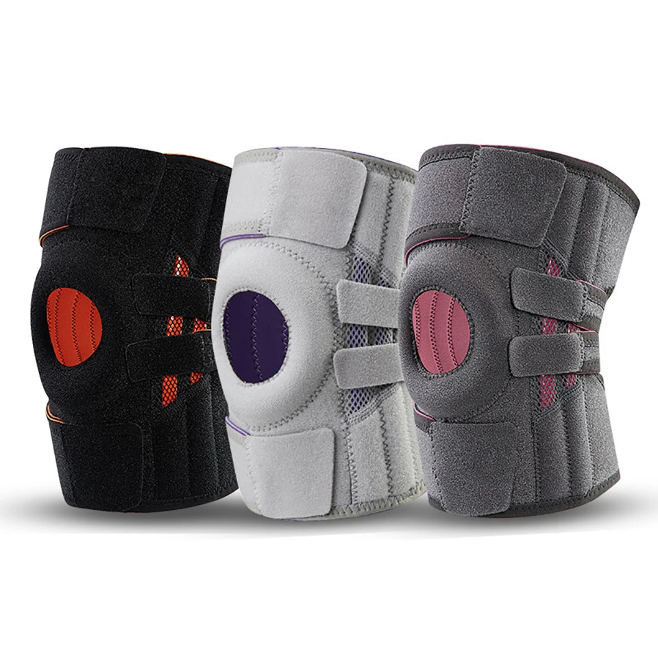 1Pcs Adjustable Knee Pads Patella Brace Kneepad EVA Spring Basketball Running Compression Knee Support Sports Volleyball Tennis
1Pcs Adjustable Knee Pads Patella Brace Kneepad EVA Spring Basketball Running Compression Knee Support Sports Volleyball Tennis