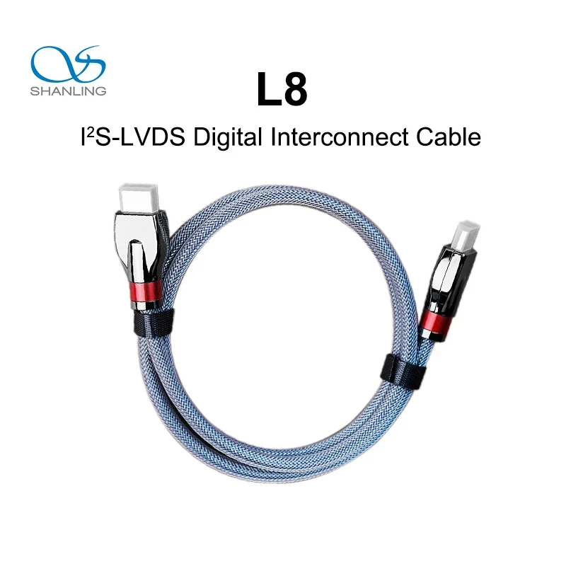 SHANLING L8 I2S-LVDS цифровой кабель для соединения CD-плеера/AMP/DAC около 100 см
SHANLING L8 I2S-LVDS цифровой кабель для соединения CD-плеера/AMP/DAC около 100 см