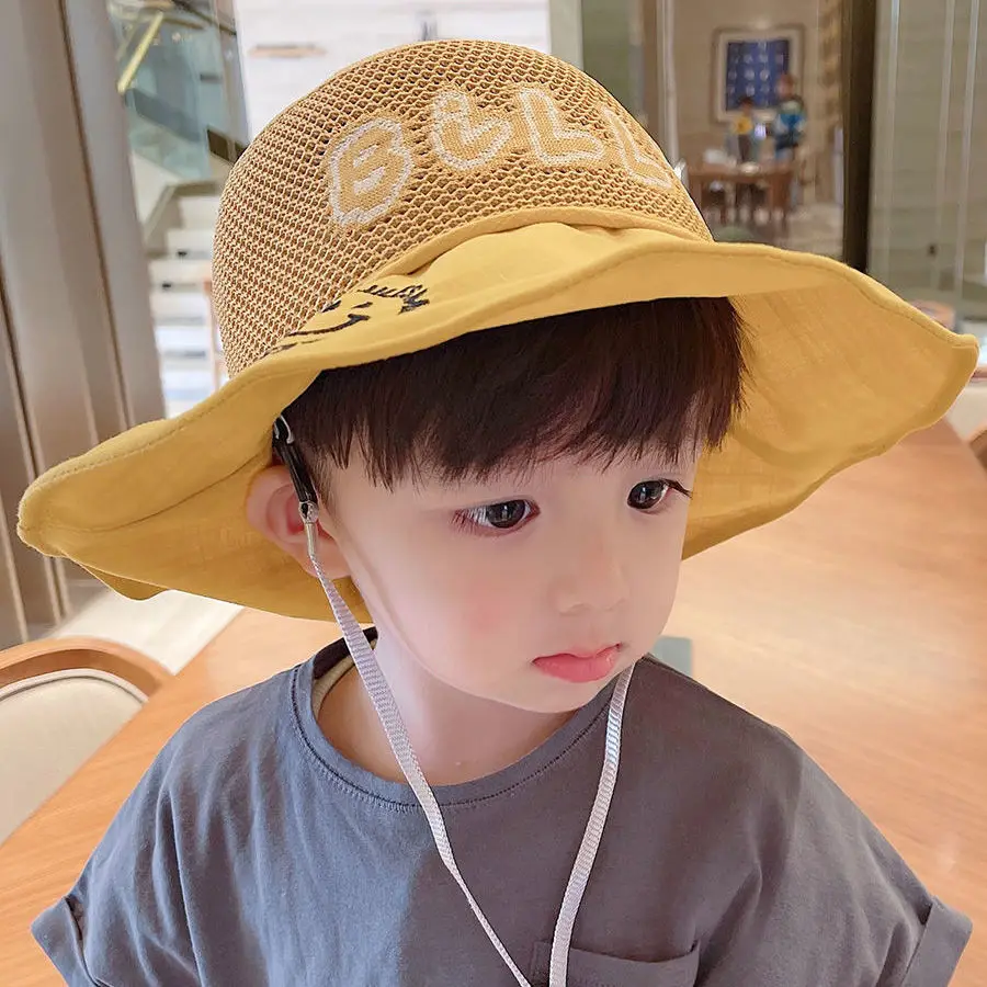Женская летняя детская Панама с большими полями, модная Рыбацкая шляпа для мальчиков с мультяшным принтом животных, дышащая сетчатая шляпа от солнца для путешествий и активного отдыха 
Женская летняя детская Панама с большими полями, модная Рыбацкая шляпа для мальчиков с мультяшным принтом животных, дышащая сетчатая шляпа от солнца для путешествий и активного отдыха