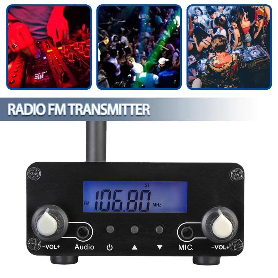 Mayitr 1pcs 12V LCD Display Home FM Transmitter Broadcast Durable AUX Audio Stereo Station Transmitter
Mayitr 1pcs 12V LCD Display Home FM Transmitter Broadcast Durable AUX Audio Stereo Station Transmitter