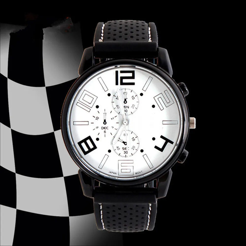 

Men Fashion Stainless Steel Sport Cool Quartz Hours Wrist Analog Watch часы мужские наручные Relojes masculinos Relógio
