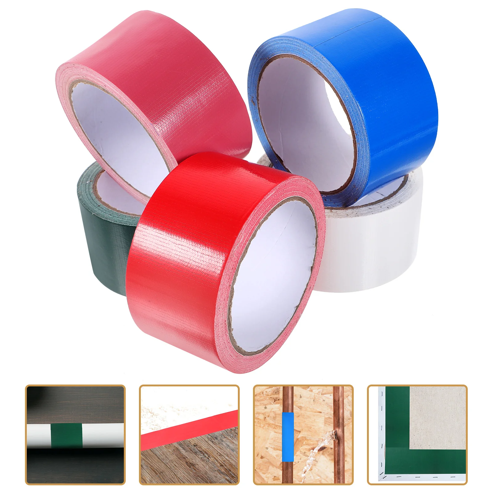5 Rolls Colored Duct Tape Repair Crafts Decor Heavy Duty Carpet Glue Cloth Floor
5 Rolls Colored Duct Tape Repair Crafts Decor Heavy Duty Carpet Glue Cloth Floor
