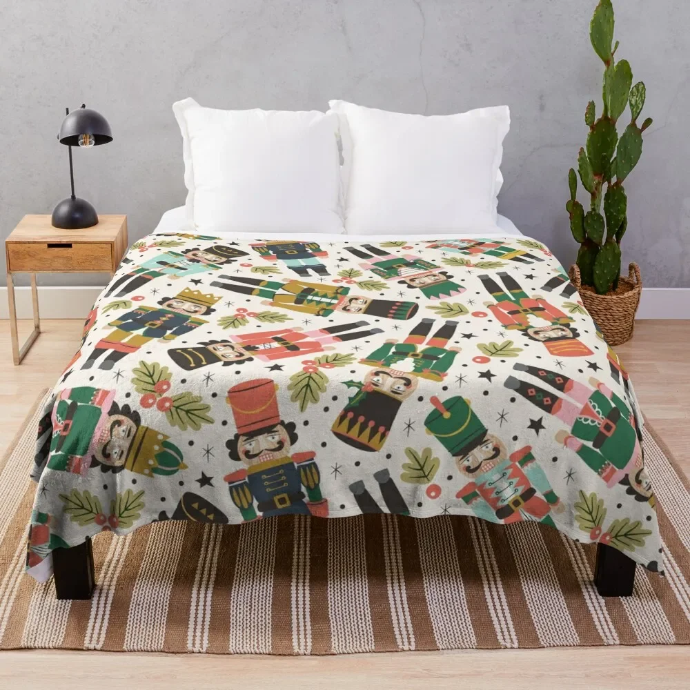 Nutcracker Pattern Flannel Throw Blanket Super Soft Comforter Warm Lightweight Blanket for Bed Couch Festival Christmas Gift
Nutcracker Pattern Flannel Throw Blanket Super Soft Comforter Warm Lightweight Blanket for Bed Couch Festival Christmas Gift