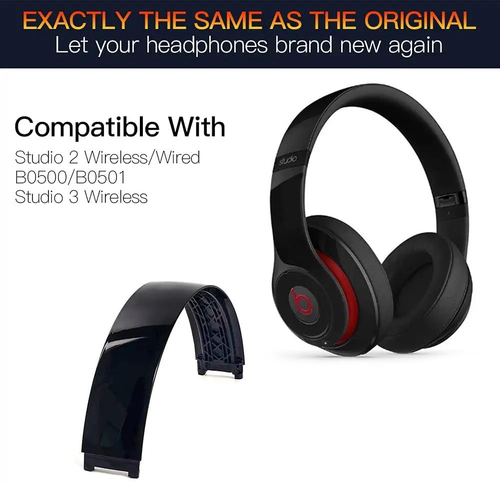 Replacement Headband for Studio 2.0 Headphone Repair Parts Plastic Shell for Beats Studio2.0 Headset Beam Replacement Headband for Studio 2.0 Headphone Repair Parts Plastic Shell for Beats Studio2.0 Headset Beam