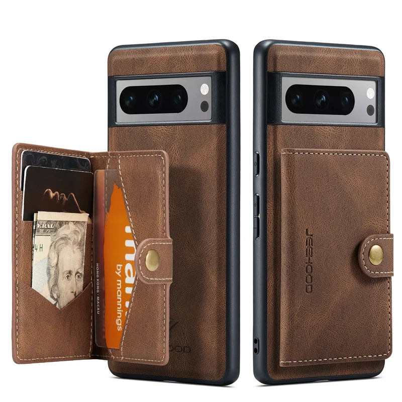 2 in 1 Business Leather Case For Google Pixel 8 7 6 5 Pro A Fold Luxury Magnetic Wallet Hold card Mobile Phone Cover
2 in 1 Business Leather Case For Google Pixel 8 7 6 5 Pro A Fold Luxury Magnetic Wallet Hold card Mobile Phone Cover