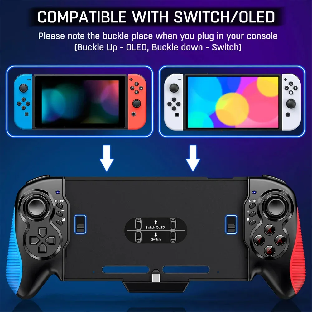 STK-7037 проводной контроллер геймпада для Switch oled Joy Pad-совместимый соматосенсорный геймпад с встроенным захватом
STK-7037 проводной контроллер геймпада для Switch oled Joy Pad-совместимый соматосенсорный геймпад с встроенным захватом