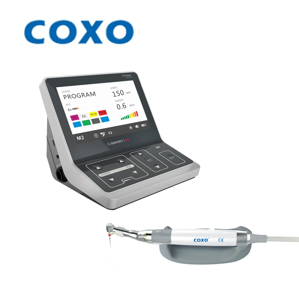 COXO C Smart IPro LED Endo Motor with Apex Locator with 16:1 Contra Angle Root Canal Dental Endodontic Motor Dental Equipment
COXO C Smart IPro LED Endo Motor with Apex Locator with 16:1 Contra Angle Root Canal Dental Endodontic Motor Dental Equipment
