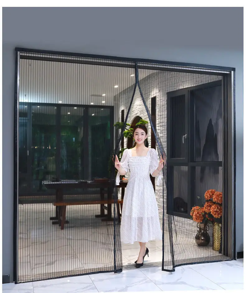 Bedroom Door Curtain Anti-mosquito Nets Home Garage Door Curtain Insect Protection Magnetic Screen Mesh Bug Screen Curtain
Bedroom Door Curtain Anti-mosquito Nets Home Garage Door Curtain Insect Protection Magnetic Screen Mesh Bug Screen Curtain