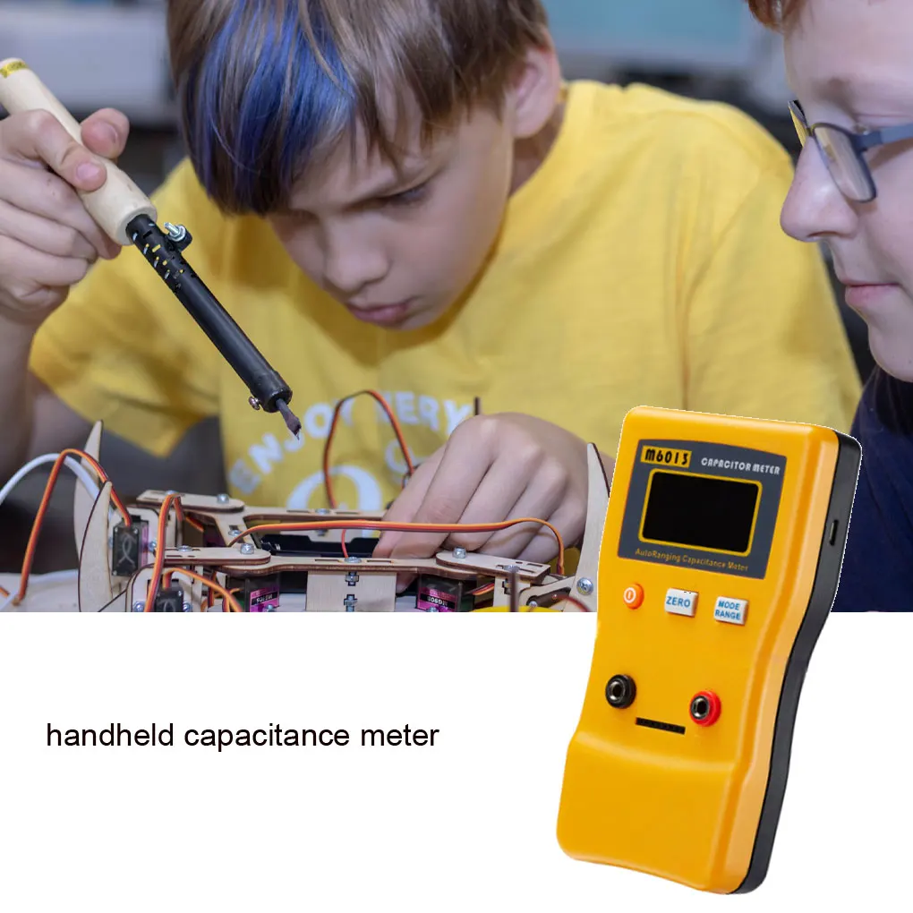 Yellow Multi-functional Capacitor Tester For Easy And Reliable Testing Digital Capacitance Meter
Yellow Multi-functional Capacitor Tester For Easy And Reliable Testing Digital Capacitance Meter