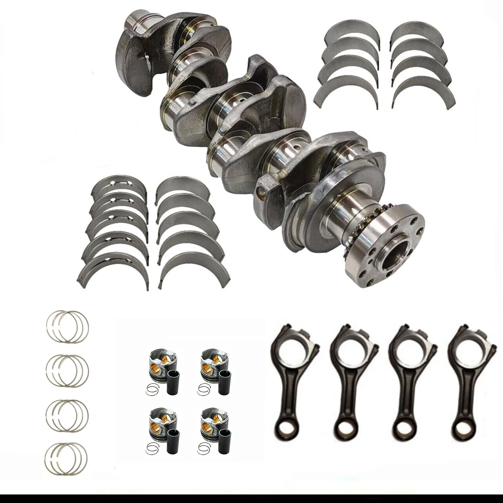 Crankshaft &Connecting rod&Piston & Rings &Engine Bearing For Jaguar Land Rover AJ200 204DTD 2.0L
Crankshaft &Connecting rod&Piston & Rings &Engine Bearing For Jaguar Land Rover AJ200 204DTD 2.0L