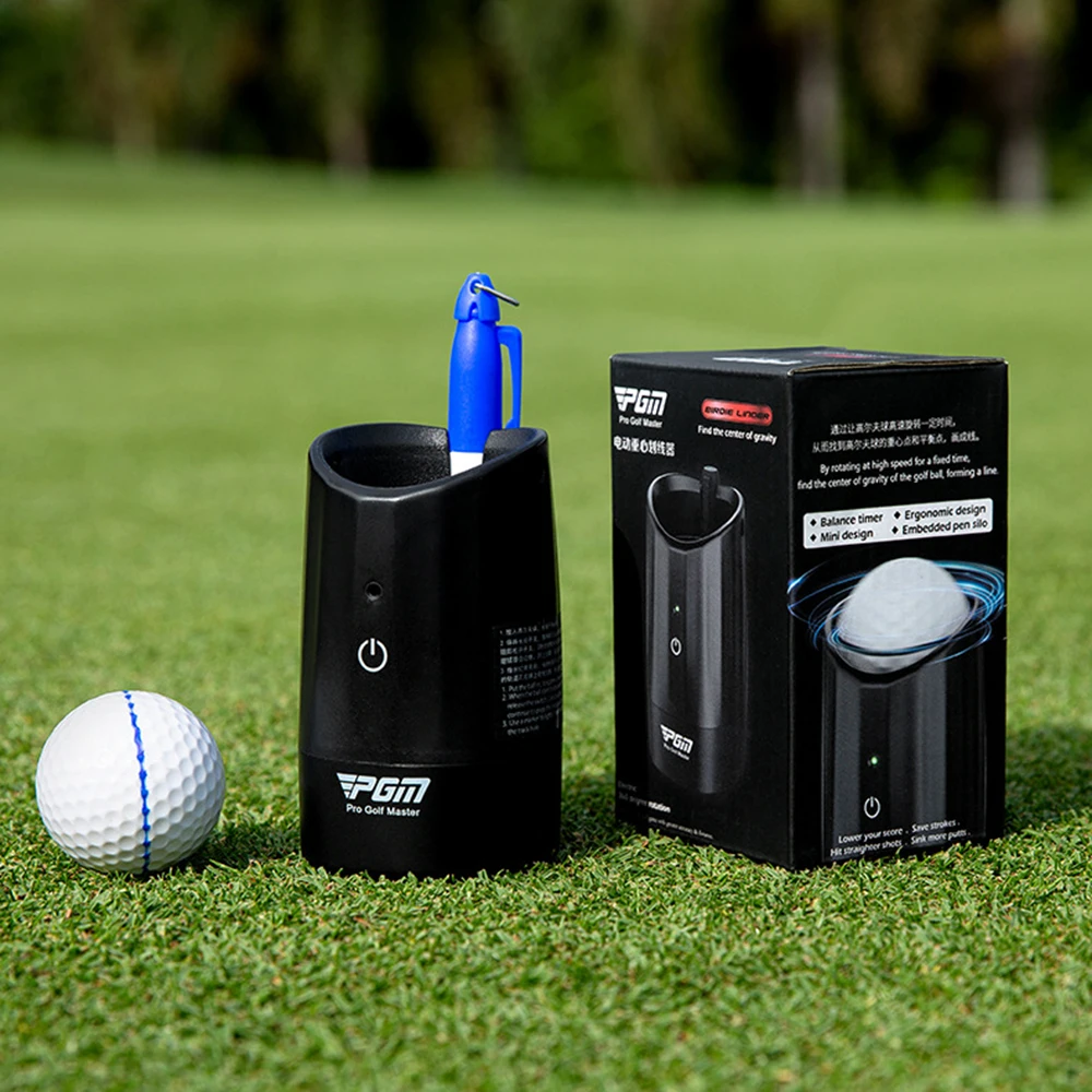 

PGM Golf Electric Scriber находит центр гравитации распределительной линии мяч для тренировок по гольфу инструмент для маркировки мяча для гольфа HXQ012