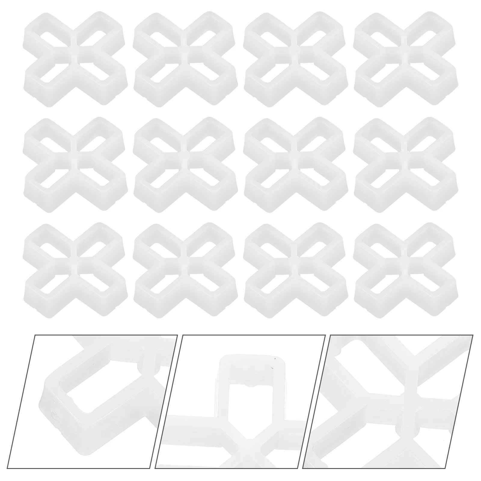 

100 Pcs Deck Board Spacers Tile Installation Tools Spacer Ceramic Spacers Patio Pvc Flooring Pool Grout