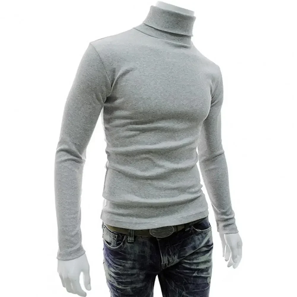 Knitted Shirt Men Sleeve Color Solid Winter Long Autumn Turtleneck Stretchy Soft Slim Top Pullover Fashion
Knitted Shirt Men Sleeve Color Solid Winter Long Autumn Turtleneck Stretchy Soft Slim Top Pullover Fashion