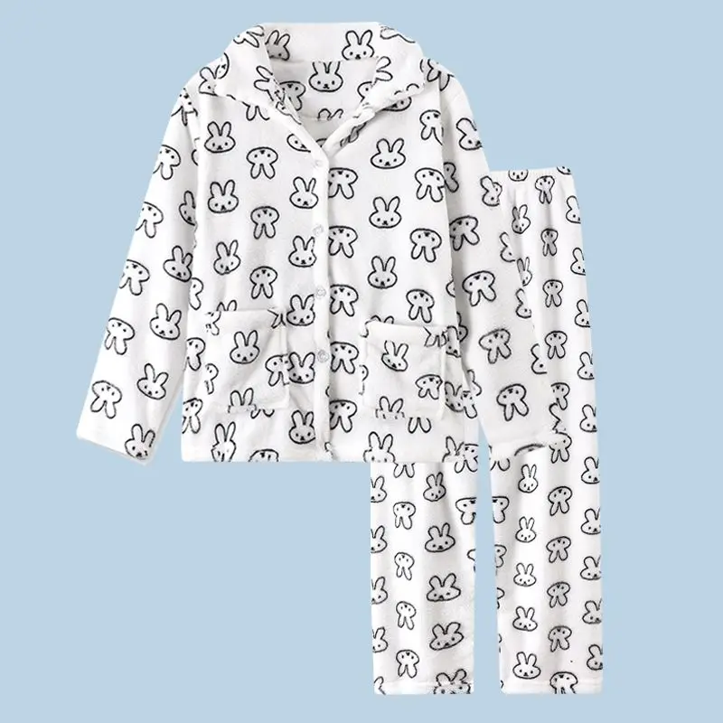 Sanrio Kawaii Anime Flannel Long Sleeve Pants Pajama Miffys Rabbit Cartoon Cute Warm Coral Velvet Homewear Cloth Girls Gifts
Sanrio Kawaii Anime Flannel Long Sleeve Pants Pajama Miffys Rabbit Cartoon Cute Warm Coral Velvet Homewear Cloth Girls Gifts