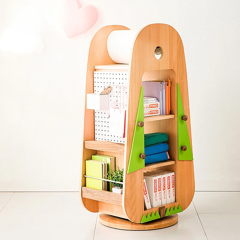 About children's bookcase, solid wood rotating bookshelf, reading toys, corner living room, storage cabinet, children's room
About children's bookcase, solid wood rotating bookshelf, reading toys, corner living room, storage cabinet, children's room