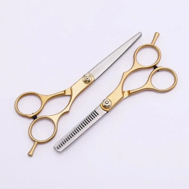 

Stainless Steel Scissors for Hair Thinning and Cutting Clipper 6 Inches Hairdressing Products Haircut Trim Hairs Cutting Barber