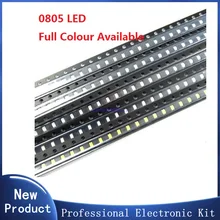 Free Ship 100PCS 0805 light emitting diode SMD LED bead Red Yellow Green White Blue Orange purple warm white high bright quality
Free Ship 100PCS 0805 light emitting diode SMD LED bead Red Yellow Green White Blue Orange purple warm white high bright quality