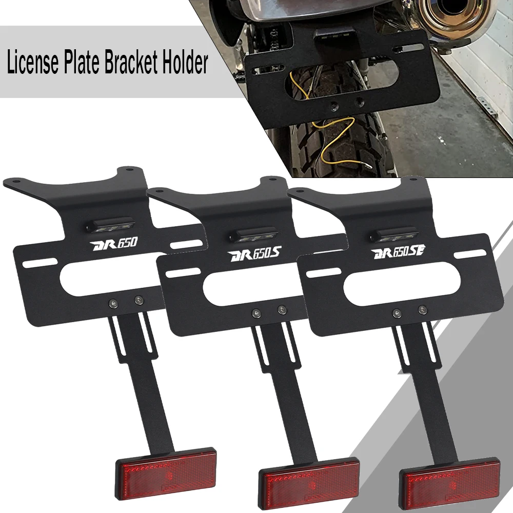 DR650SE DR650S DR650 License Plate Holder Bracket Rear Tail Tidy Fender Eliminator For Suzuki DR 650 S SE 1996- 2023 Accessories
DR650SE DR650S DR650 License Plate Holder Bracket Rear Tail Tidy Fender Eliminator For Suzuki DR 650 S SE 1996- 2023 Accessories