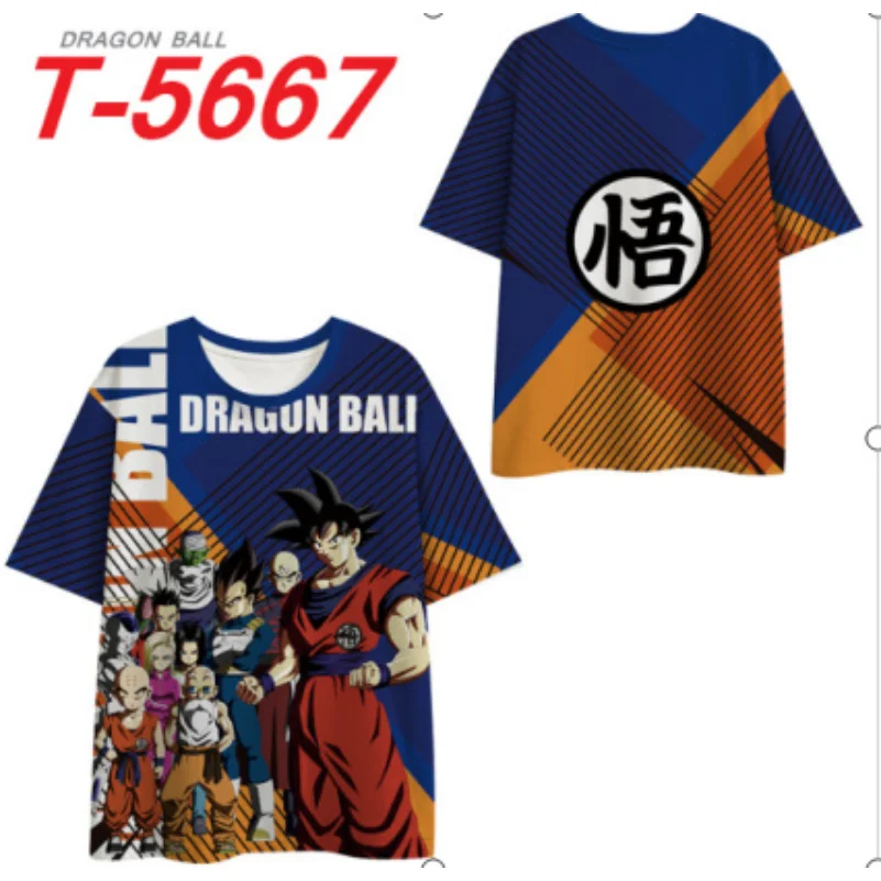 2023 Trendy 3D Printing Dragon Ball Z Goku Anime Pattern Children's T-Shirts Harajuku Tees Style Comfortable All-Match T-Shirts
2023 Trendy 3D Printing Dragon Ball Z Goku Anime Pattern Children's T-Shirts Harajuku Tees Style Comfortable All-Match T-Shirts