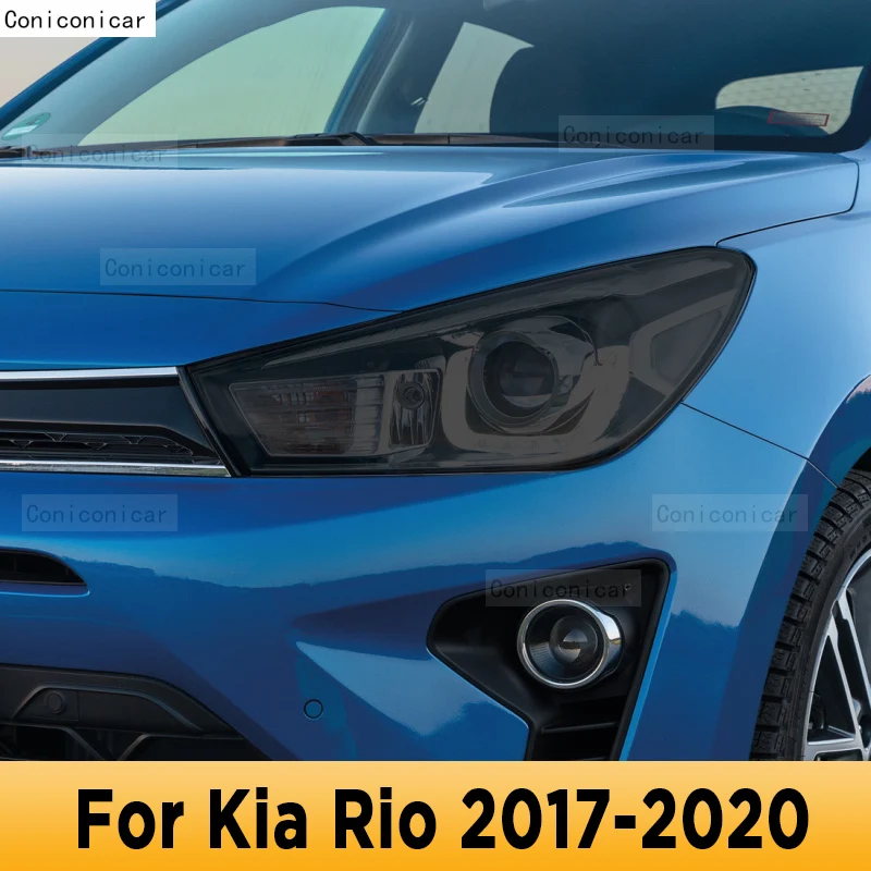 For Kia Rio 2017-2020 Car Exterior Headlight Anti-scratch Front Lamp Tint TPU Protective Film Cover Repair Accessories Sticker
For Kia Rio 2017-2020 Car Exterior Headlight Anti-scratch Front Lamp Tint TPU Protective Film Cover Repair Accessories Sticker