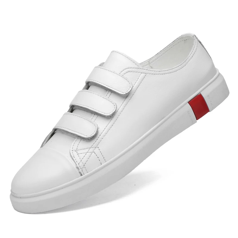 Hook&Loop Genuine Leather Shoes Men White Casual Shoes Flat Breathable Luxury Sneakers Men Moccasins High Quality Big Size 37-47
Hook&Loop Genuine Leather Shoes Men White Casual Shoes Flat Breathable Luxury Sneakers Men Moccasins High Quality Big Size 37-47