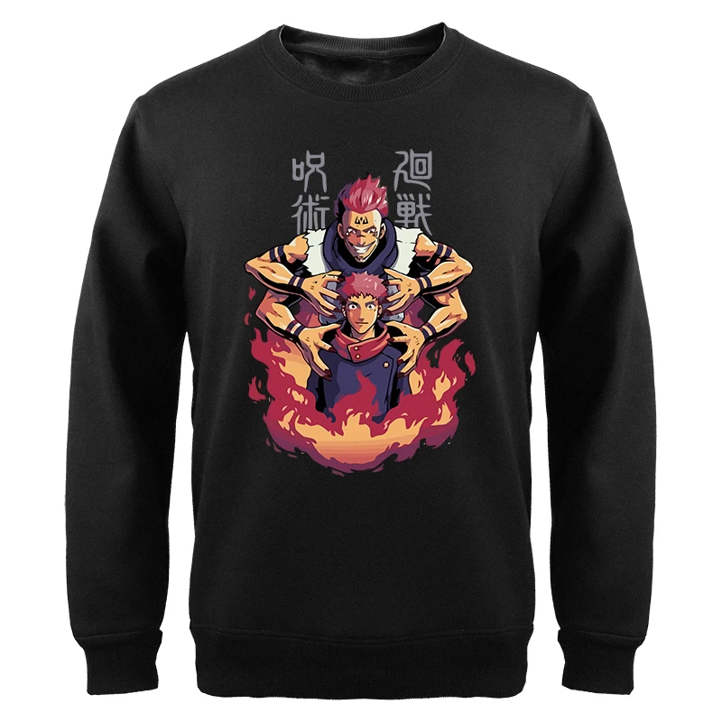 Jujutsu Kaisen Ryomen Sukuna Sweatshirts Mens Japan Anime Graphic Hoodies Sweater Crewneck Fashion Oversize Tracksuit Clothes
Jujutsu Kaisen Ryomen Sukuna Sweatshirts Mens Japan Anime Graphic Hoodies Sweater Crewneck Fashion Oversize Tracksuit Clothes