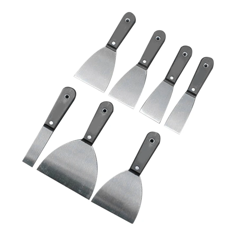 7PCS Drywall Tools, Knife Set Kit Drywall Taping Knife Kit Spackle Knife, Wallpaper Scraper Puttys Knives, Paint Remove
7PCS Drywall Tools, Knife Set Kit Drywall Taping Knife Kit Spackle Knife, Wallpaper Scraper Puttys Knives, Paint Remove