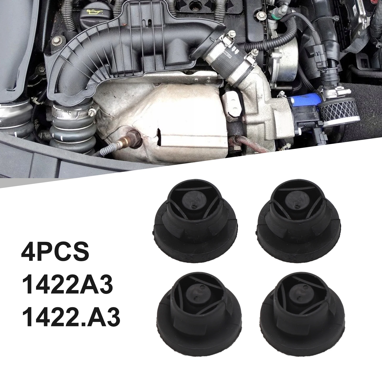4Pcs Car Air Filter Rubber Insert Grommet For 1.6 HDI Diesel 1422A3 1422.A3 Approx 22.5mm Diameter Diesel Air Filter Gasket Hood
4Pcs Car Air Filter Rubber Insert Grommet For 1.6 HDI Diesel 1422A3 1422.A3 Approx 22.5mm Diameter Diesel Air Filter Gasket Hood