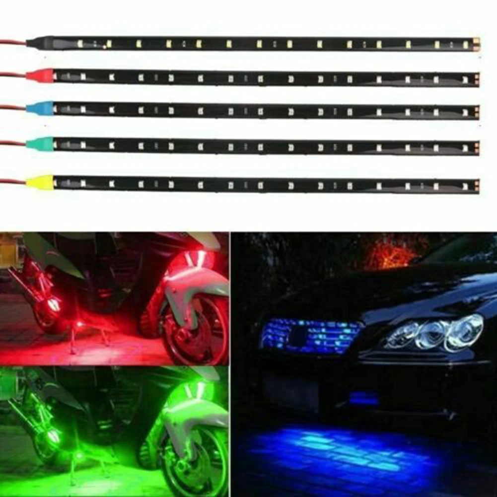 1pcs Car Daytime Running Light Flexible Strip Light 30CM 15SMD Car LED Strip Light Ambient Light Waterproof Auto Headlights
1pcs Car Daytime Running Light Flexible Strip Light 30CM 15SMD Car LED Strip Light Ambient Light Waterproof Auto Headlights